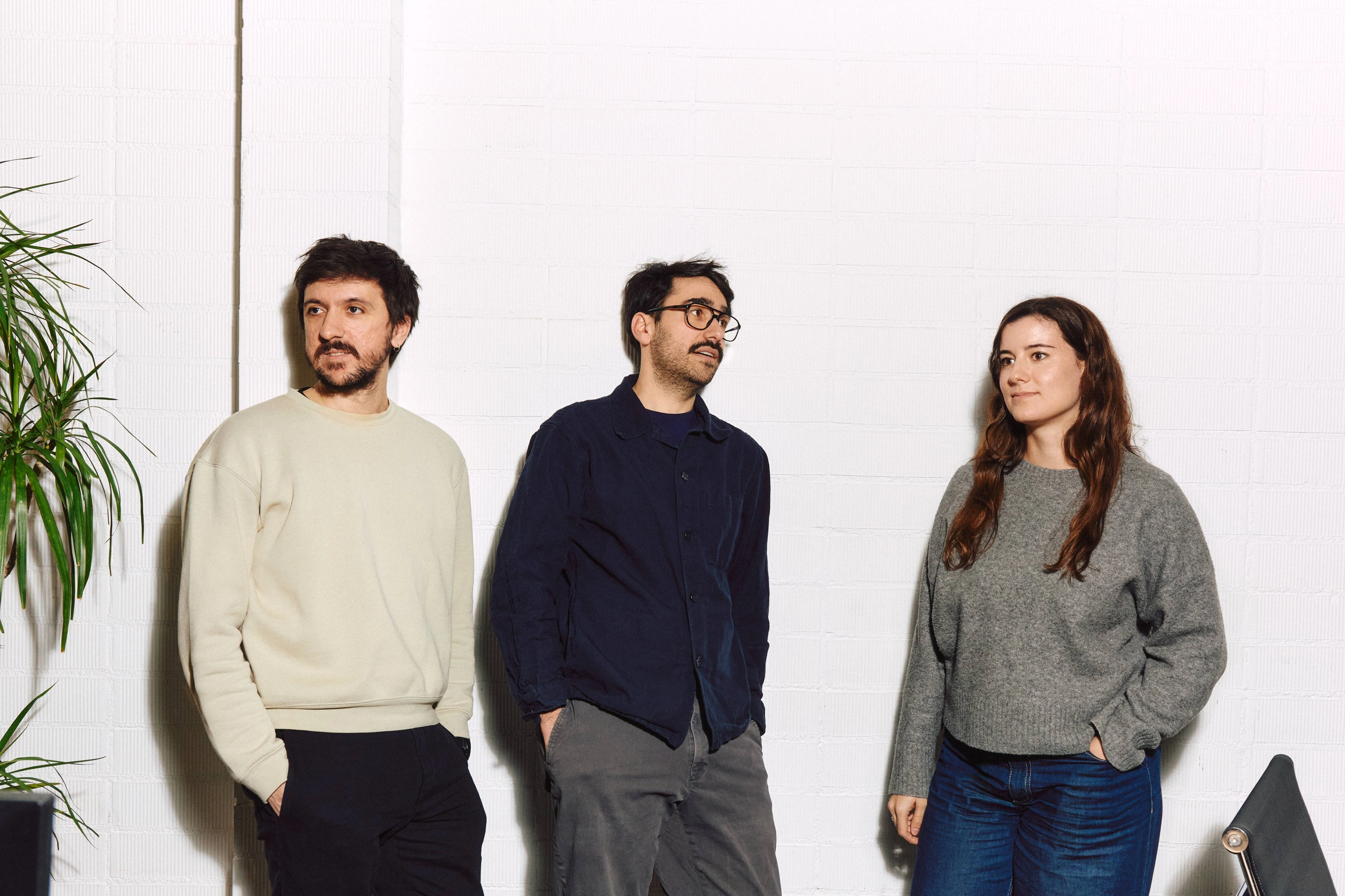 Dallonses-Führung. Andreu Biset CTO, Bernat Bombí CEO und Ariadna Mas COO.